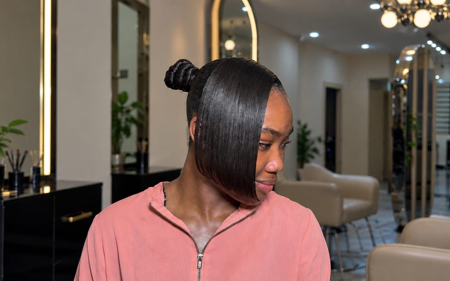 Natural Hair Ponytail (Extensions Inclusive)